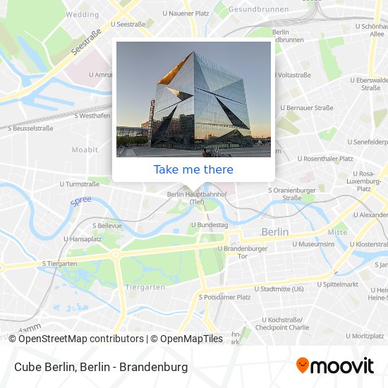 Cube Berlin map