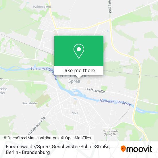 Fürstenwalde / Spree, Geschwister-Scholl-Straße map