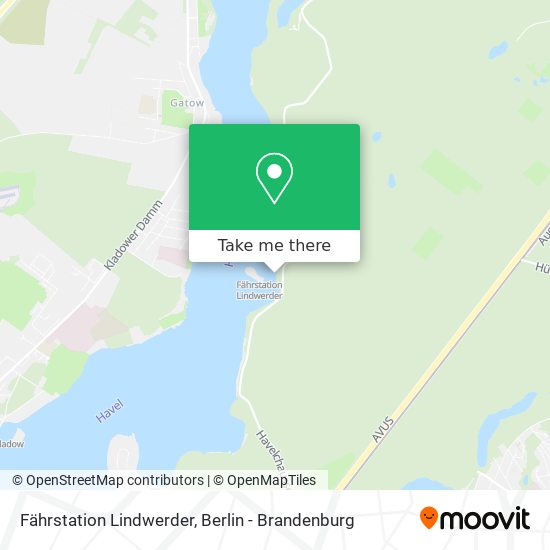 Fährstation Lindwerder map