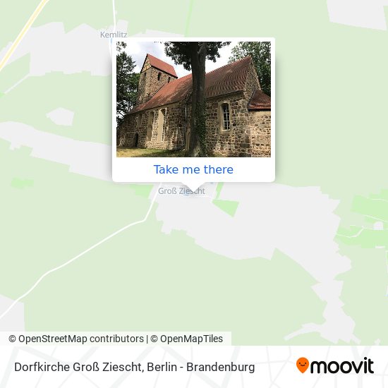 Dorfkirche Groß Ziescht map