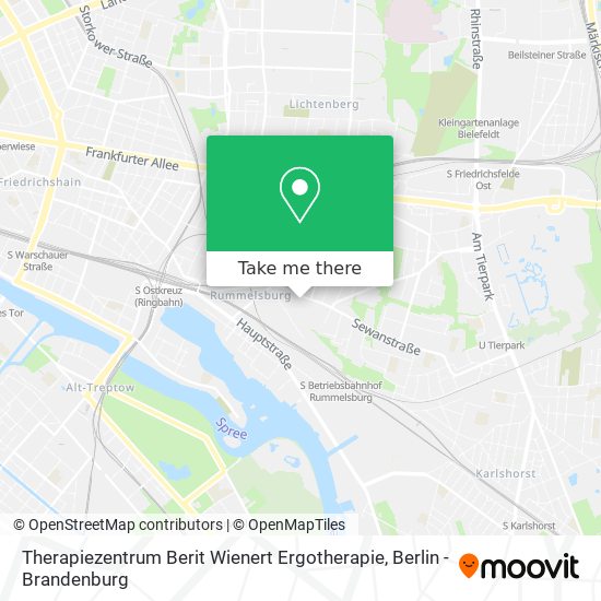 Therapiezentrum Berit Wienert Ergotherapie map