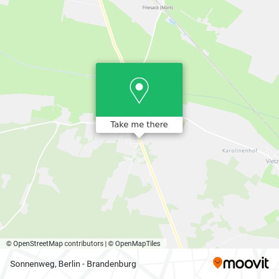 Sonnenweg map