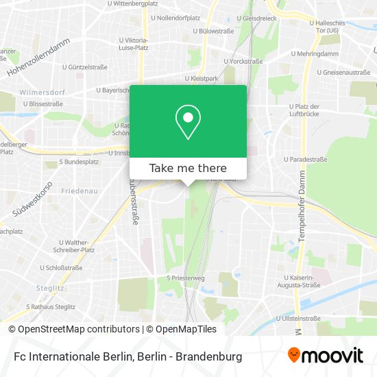 Fc Internationale Berlin map