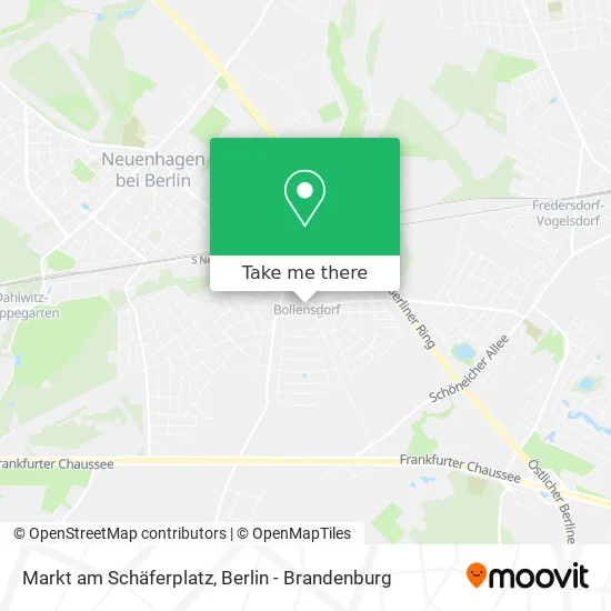 Карта Markt am Schäferplatz