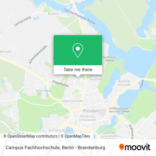 Campus Fachhochschule map