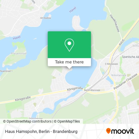 Haus Hamspohn map