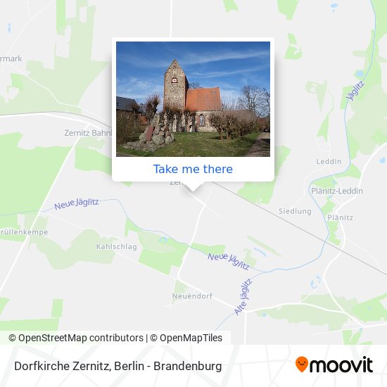 Dorfkirche Zernitz map