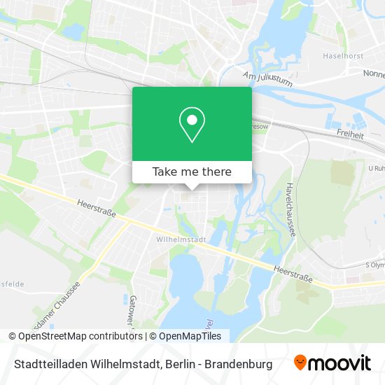 Карта Stadtteilladen Wilhelmstadt