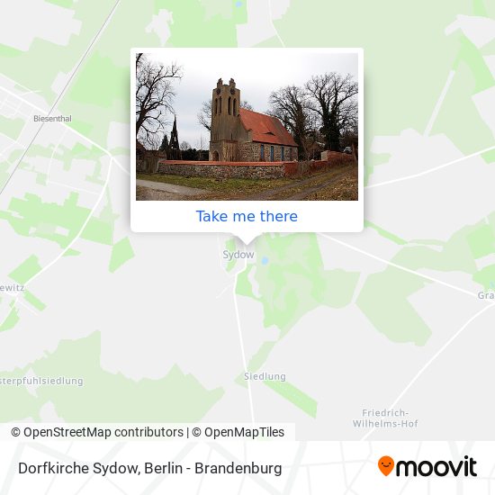 Dorfkirche Sydow map