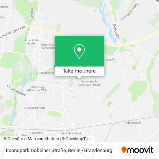 Econopark Döbelner Straße map