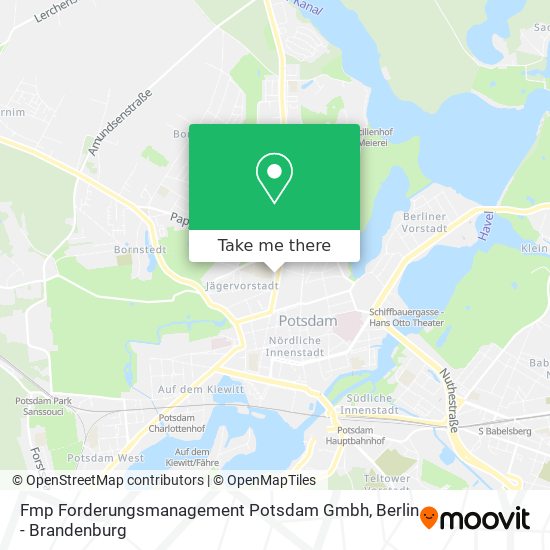 Fmp Forderungsmanagement Potsdam Gmbh map