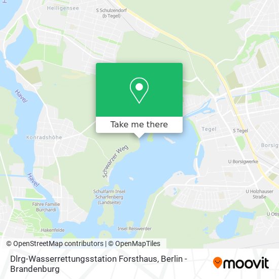 Dlrg-Wasserrettungsstation Forsthaus map