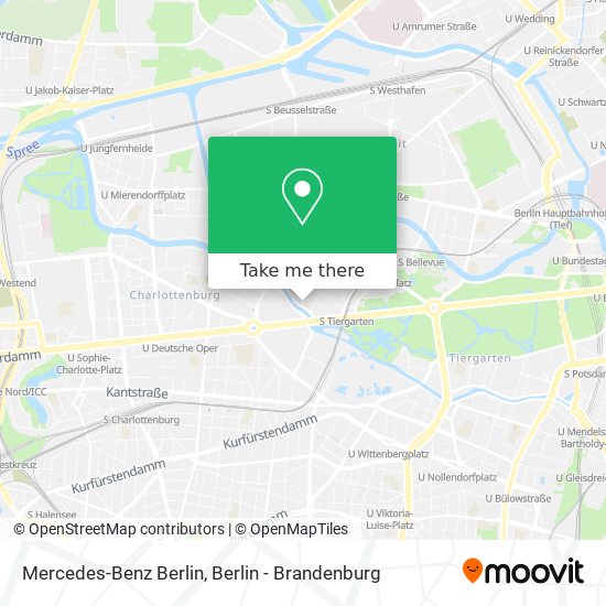 Mercedes-Benz Berlin map