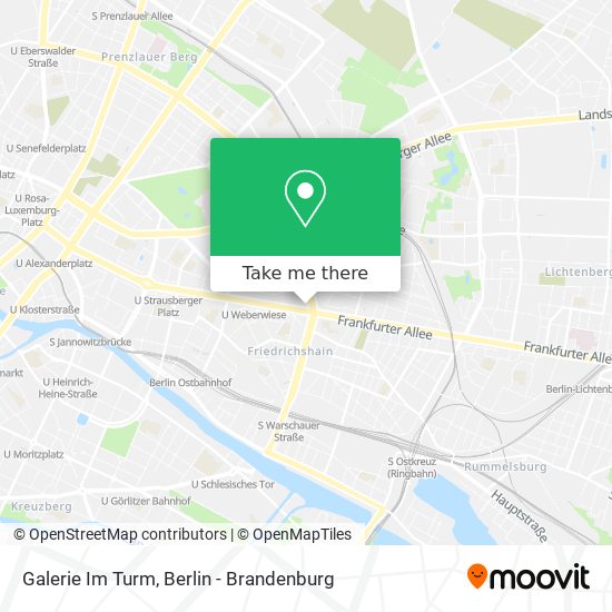 Galerie Im Turm map