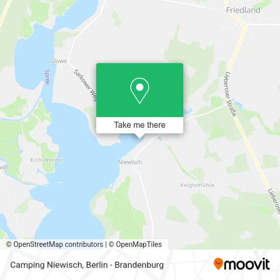 Карта Camping Niewisch