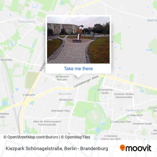 Kiezpark Schönagelstraße map