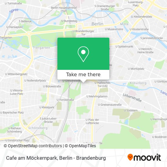 Cafe am Möckernpark map