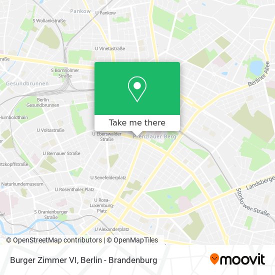 Карта Burger Zimmer VI