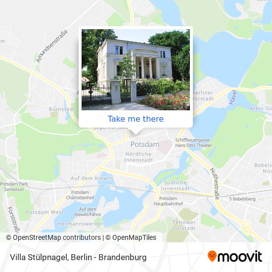 Villa Stülpnagel map