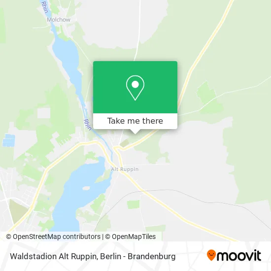 Карта Waldstadion Alt Ruppin