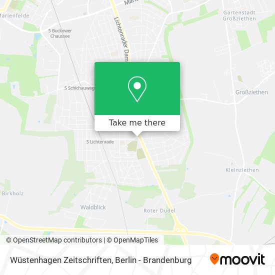 Wüstenhagen Zeitschriften map