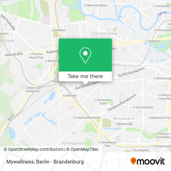 Mywellness map