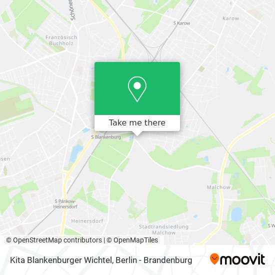 Kita Blankenburger Wichtel map