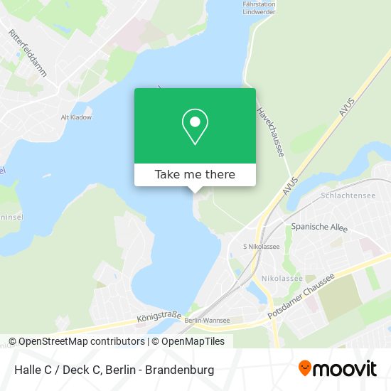 Halle C / Deck C map