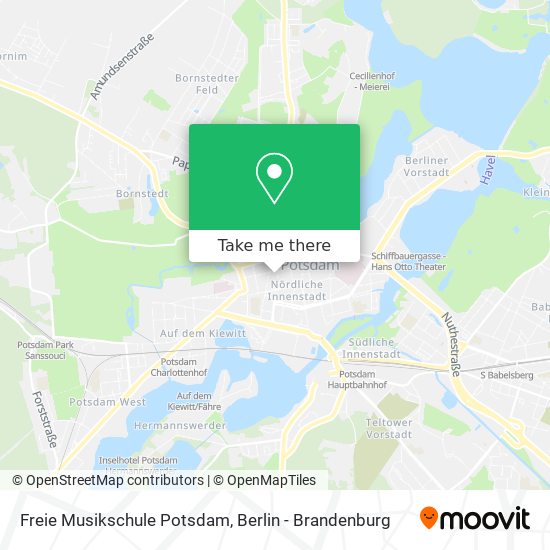 Freie Musikschule Potsdam map