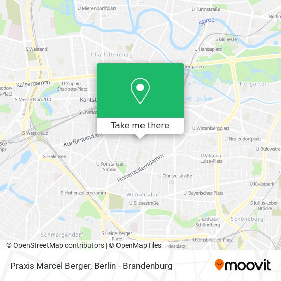Praxis Marcel Berger map