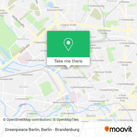 Карта Greenpeace Berlin