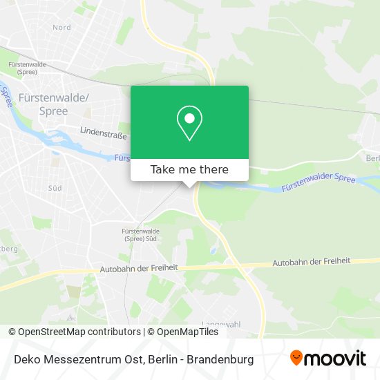 Deko Messezentrum Ost map