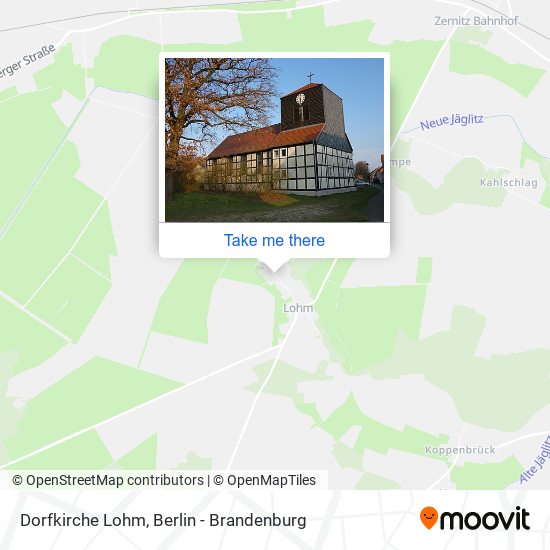 Dorfkirche Lohm map