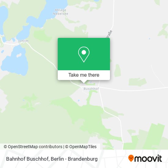 Bahnhof Buschhof map