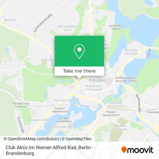 Club Aktiv Im Werner-Alfred-Bad map