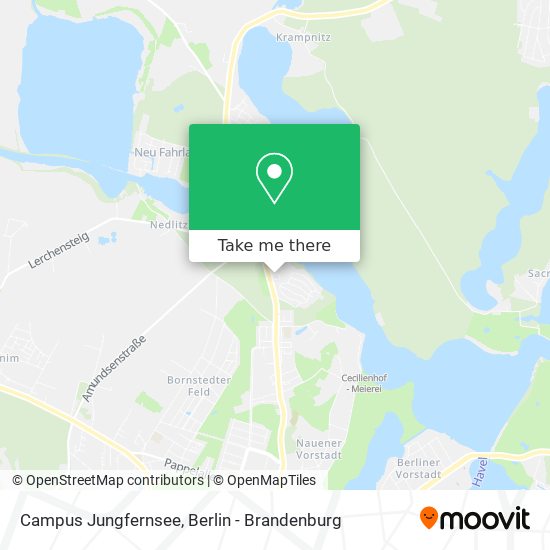 Карта Campus Jungfernsee