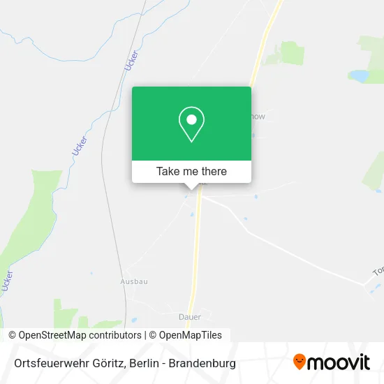 Карта Ortsfeuerwehr Göritz
