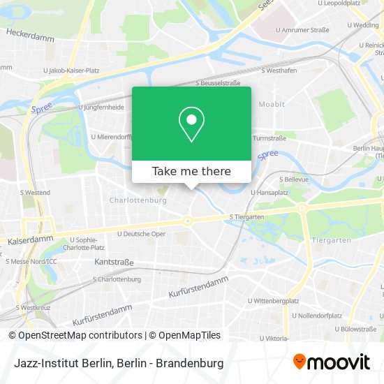 Карта Jazz-Institut Berlin