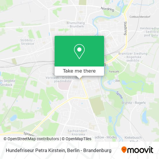 Hundefriseur Petra Kirstein map