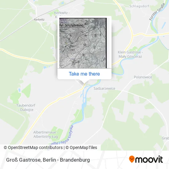 Карта Groß Gastrose