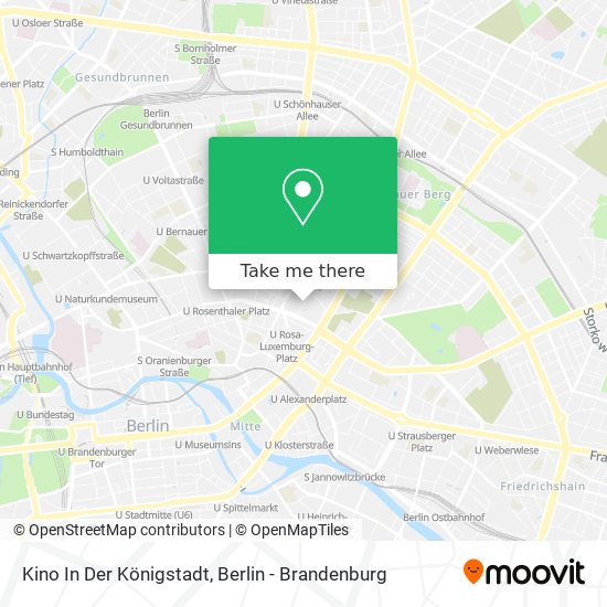 Карта Kino In Der Königstadt