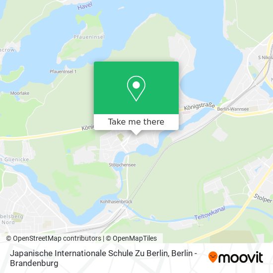 Japanische Internationale Schule Zu Berlin map