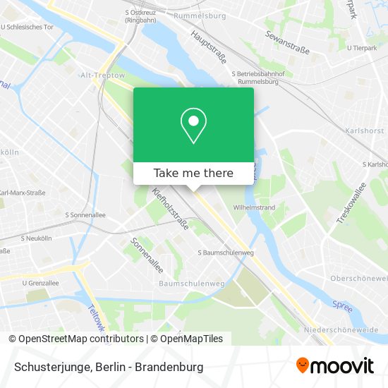 Schusterjunge map