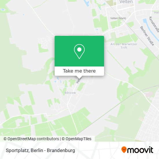 Sportplatz map