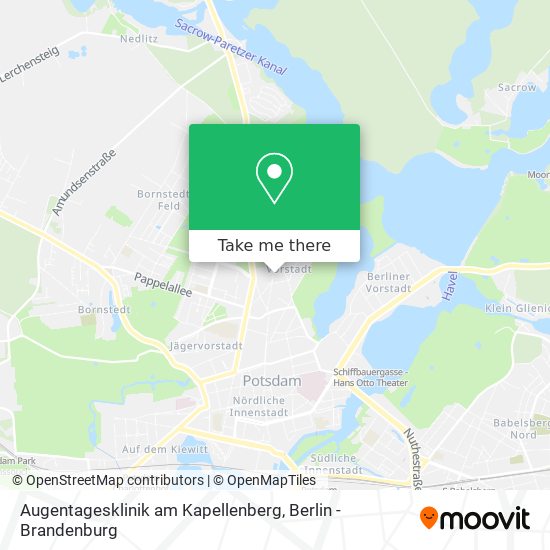 Карта Augentagesklinik am Kapellenberg