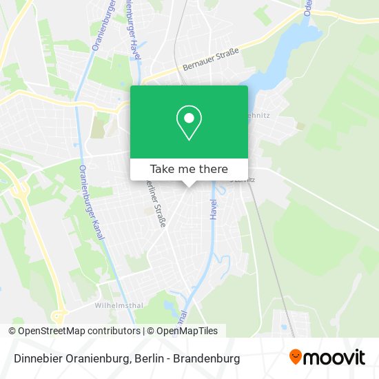 Dinnebier Oranienburg map
