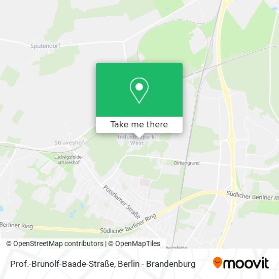 Карта Prof.-Brunolf-Baade-Straße