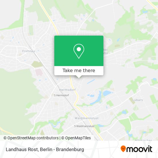 Landhaus Rost map