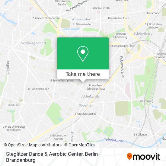 Steglitzer Dance & Aerobic Center map
