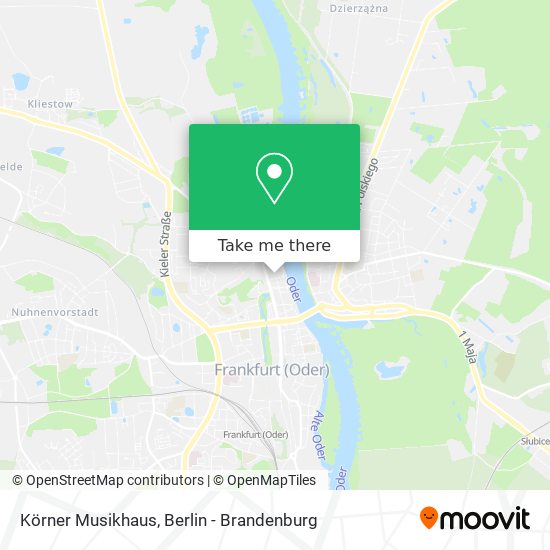 Körner Musikhaus map